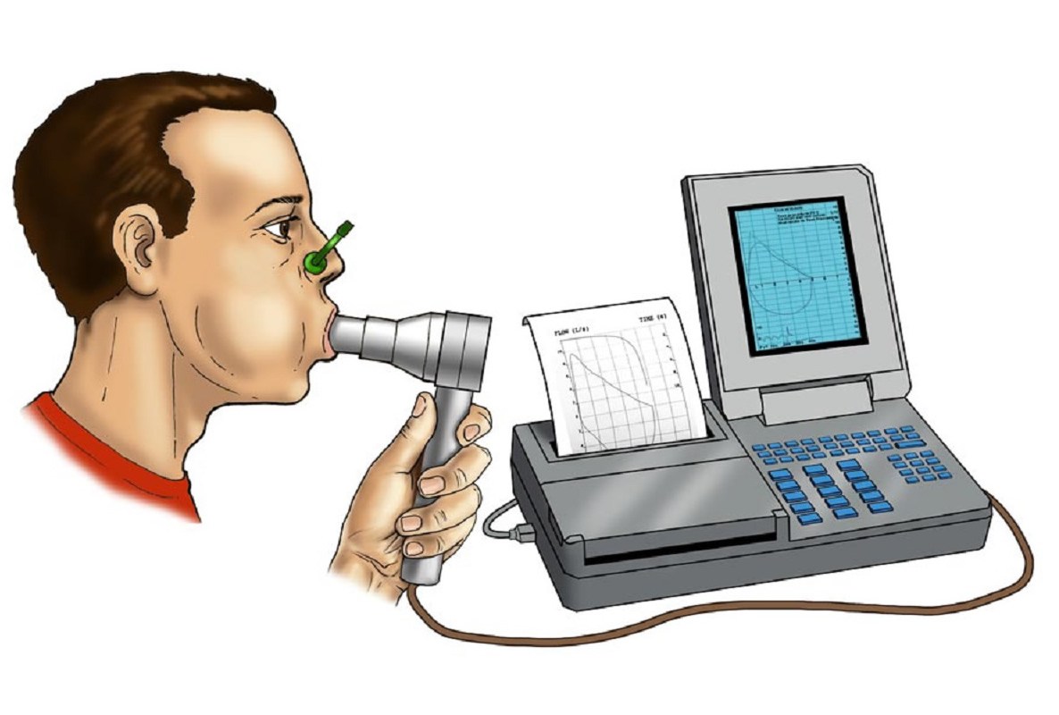 Esame diagnostico spirometria