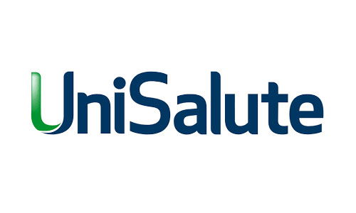 Logo UniSalute - convenzionato con i centri Fisiomedical