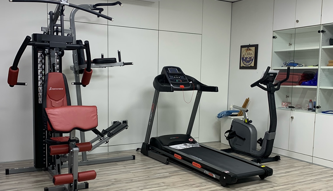 Palestra Perugia con area dedicata alla riabilitazione