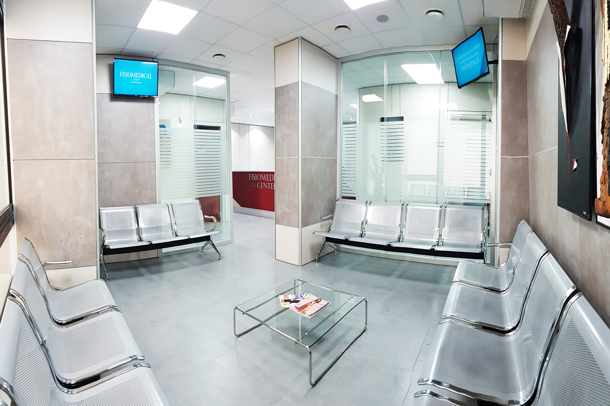 Sala d'attesa Fisiomedical Perugia