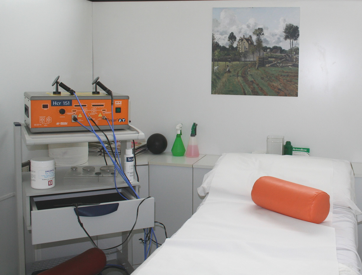 Sala dedicata alla tecarterapia