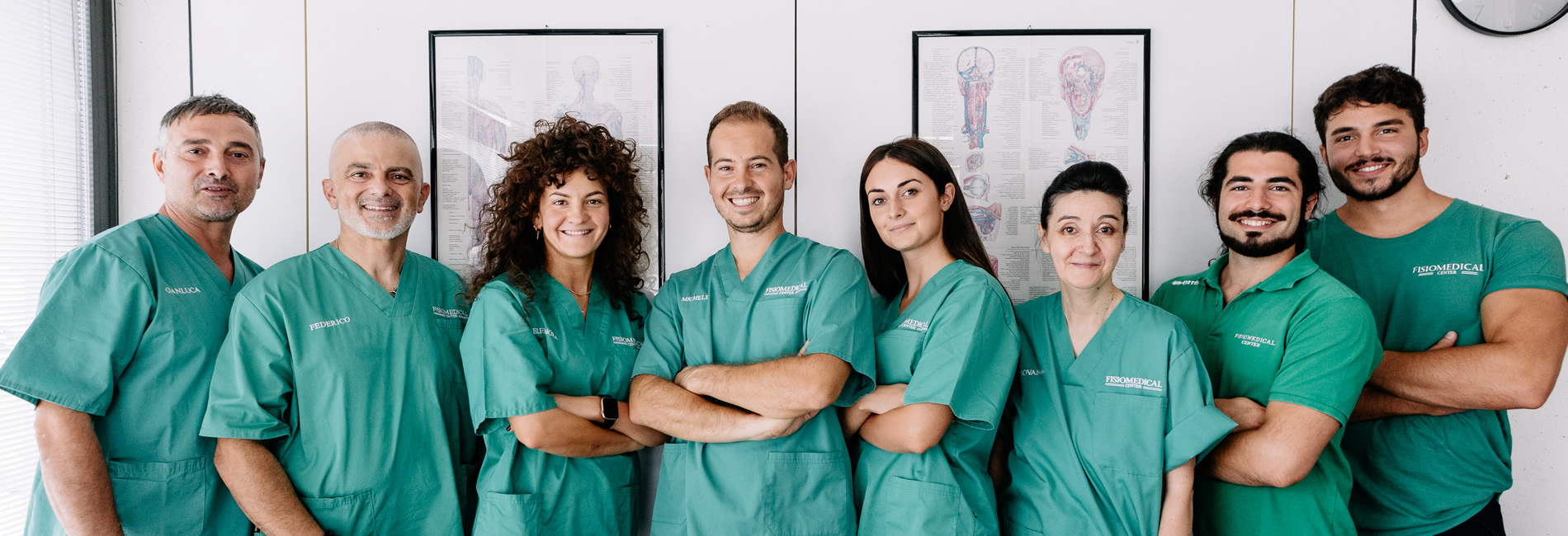 Staff riabilitativo e segreteria Fisiomedical